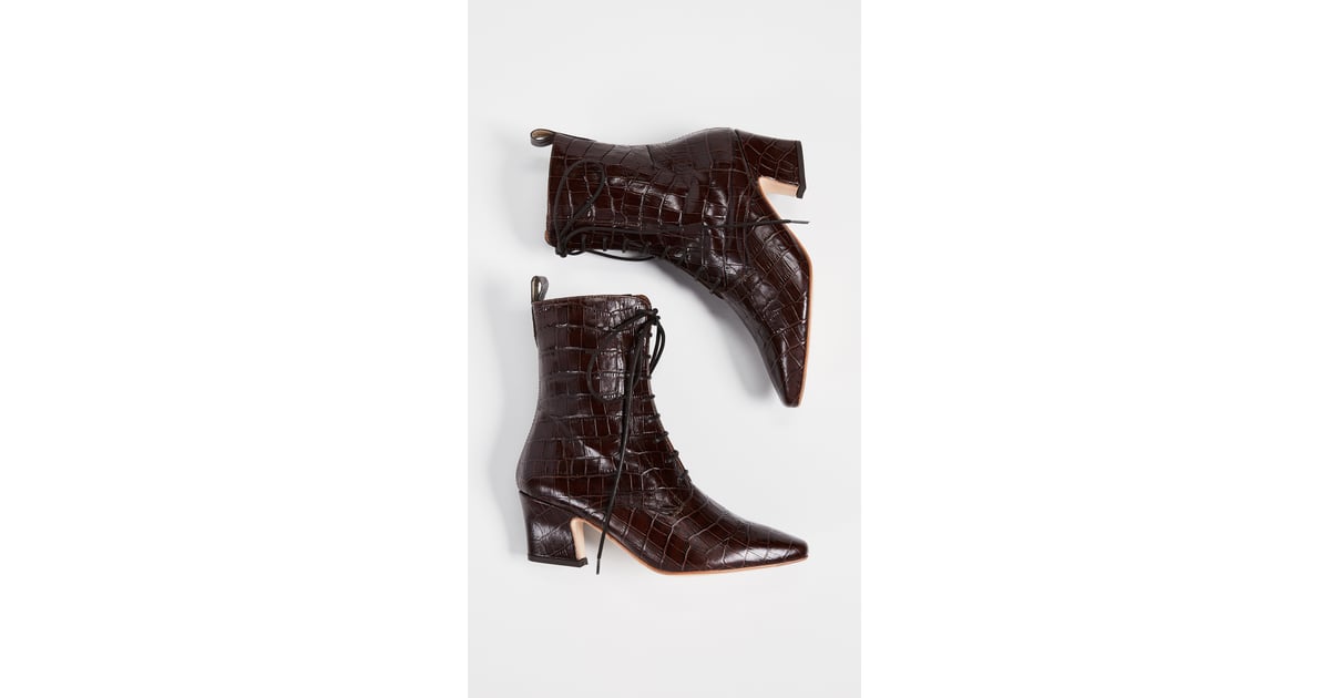 miista zelie lace up booties