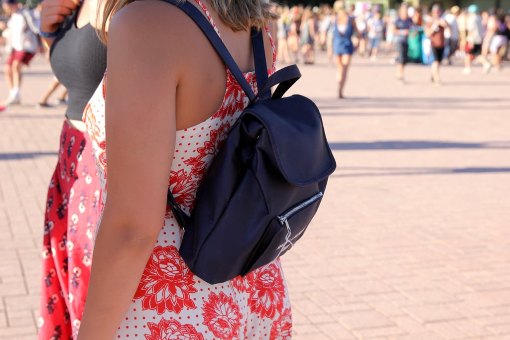 A backpack is a must-have festival accessory, but this slick black Ralph Lauren satchel can be worn well after the weekend comes to a close.