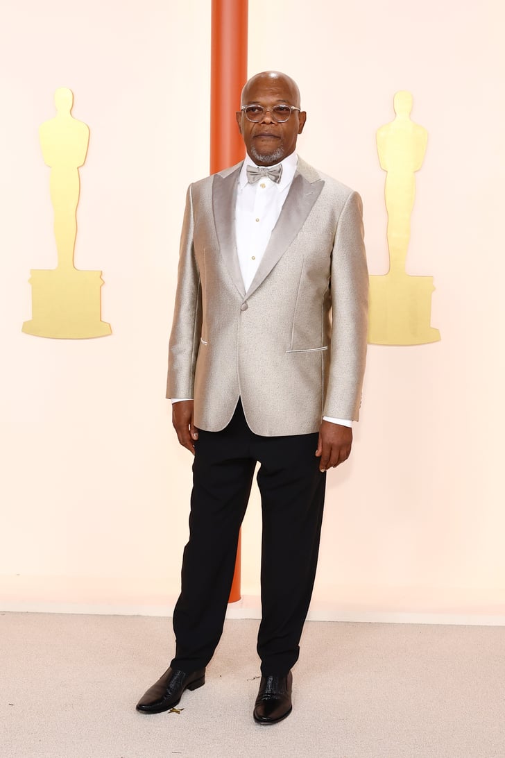 Samuel L. Jackson at the 2023 Oscars 2023 Oscars Red Carpet Fashion