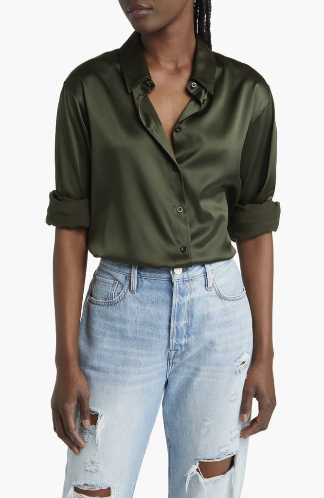 Best Silk Button-Down Shirt