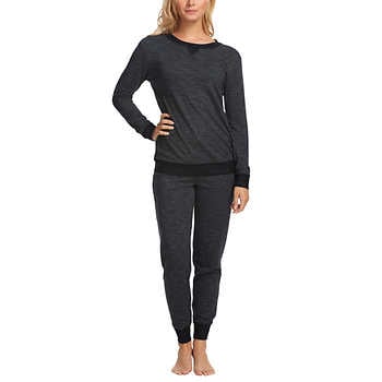 These are super cute comfy and a great #deal #ladies #felina 2 piece  #loungewear set on sale $5 off now only $14.99! #costcodeal…