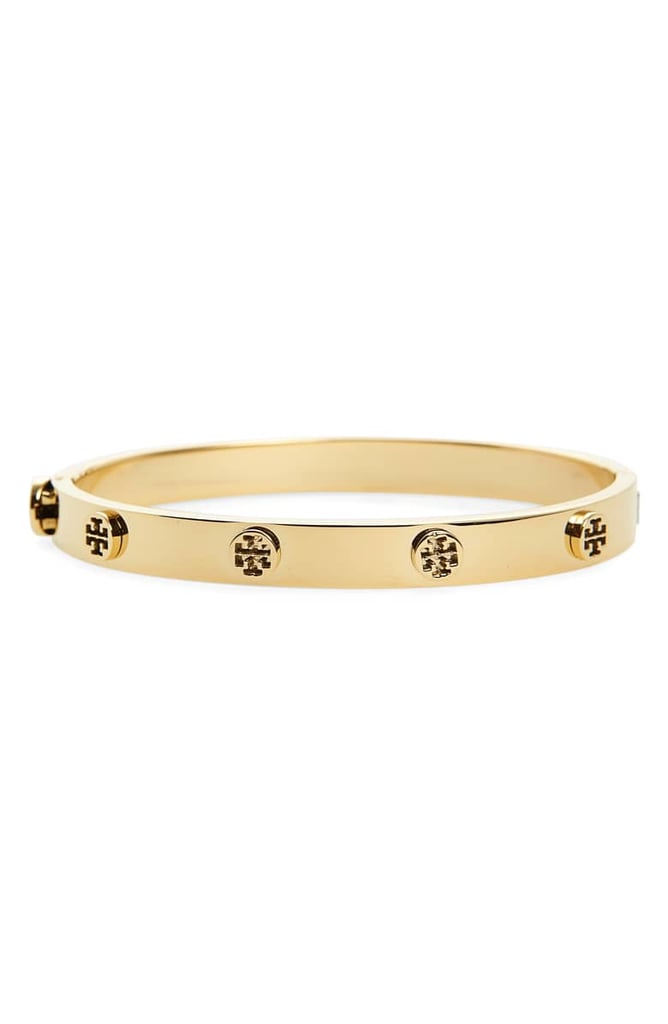 Tory Burch Logo Stud Bangle | Best Jewelry From Nordstrom | POPSUGAR ...