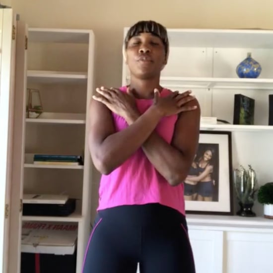 Venus Williams Stretching and Breathing For Stress Relief