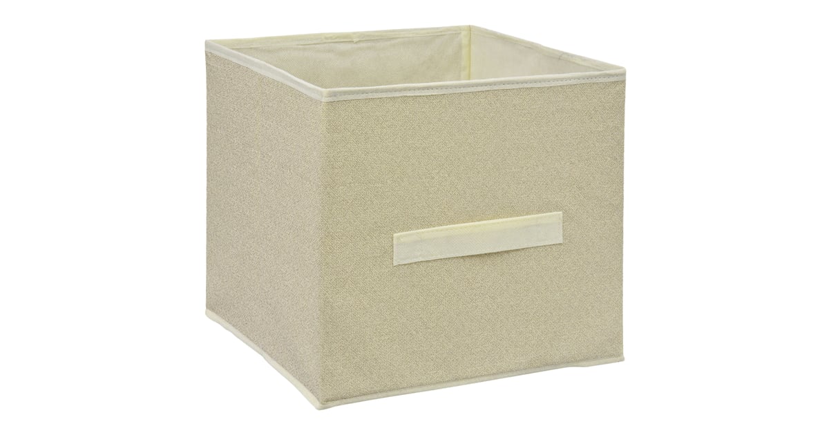 Essentials Tan Collapsible Storage Containers With Handles (1 each