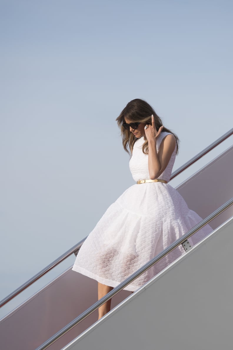 Melania's Travel Dress