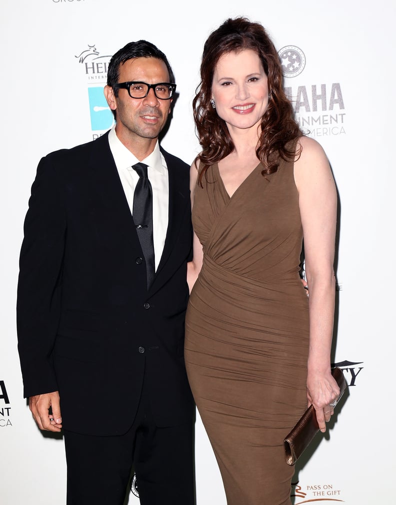 Geena Davis and Dr. Reza Jarrahy