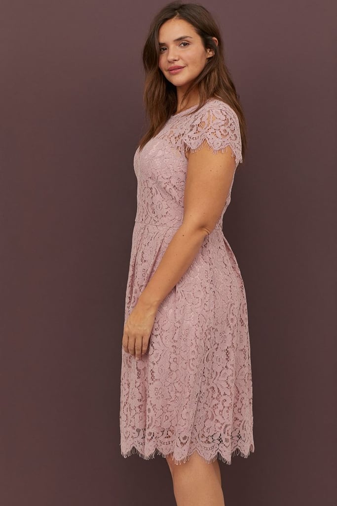 H&M+ Calf-length Lace Dress