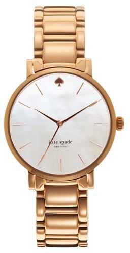 Kate Spade New York Ladies Gramercy Rose Gold Watch ($225)