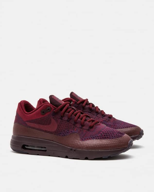Nike air max deals 1 ultra flyknit burgundy