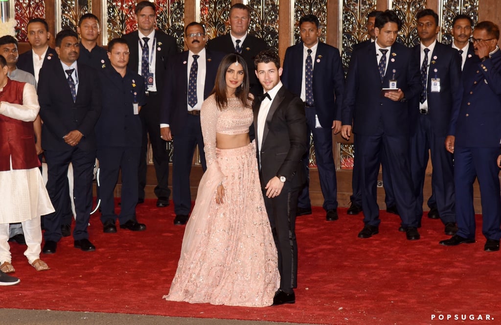 Nick Jonas and Priyanka Chopra at Isha Ambani's Wedding