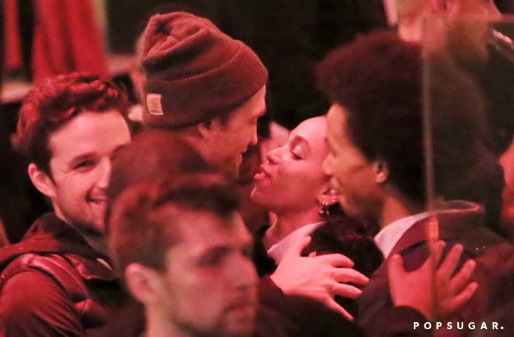 Robert Pattinson And Fka Twigs Kissing In La Popsugar Celebrity Photo 29