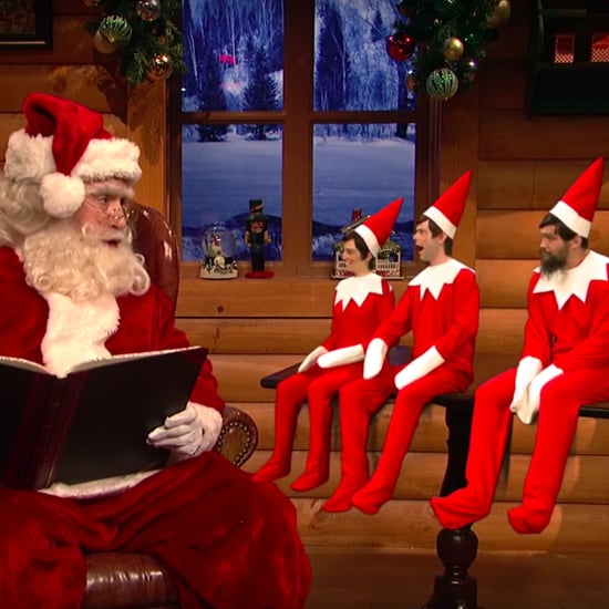Jason Momoa Elf on the Shelf Skit SNL 8 Dec., 2018