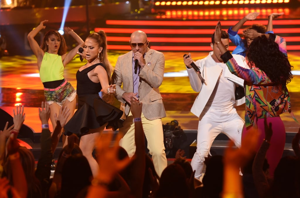 Jennifer Lopez Dresses at American Idol Season 14 Finale