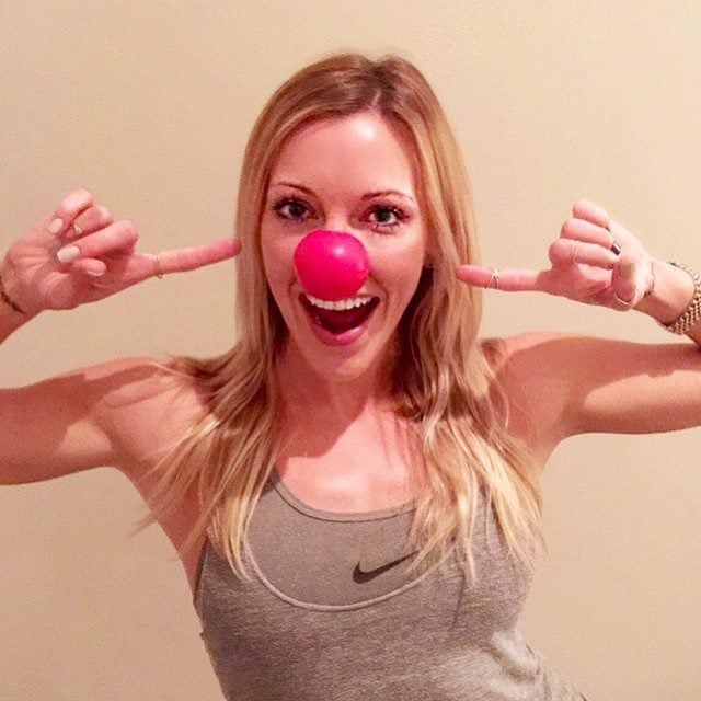 Katie Cassidy Celebrities Share Red Nose Day Pictures On Social Media