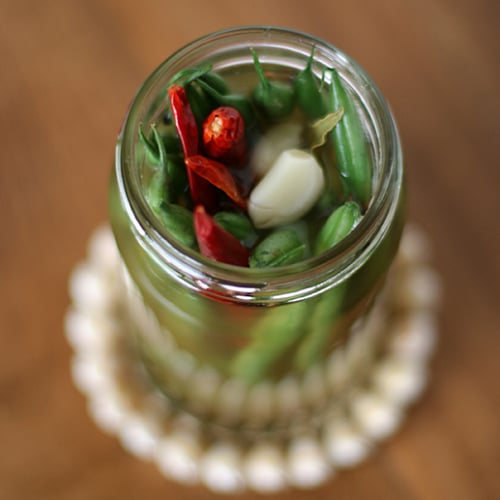 Spicy Pickled Green Beans Spicy Pickled Green Beans