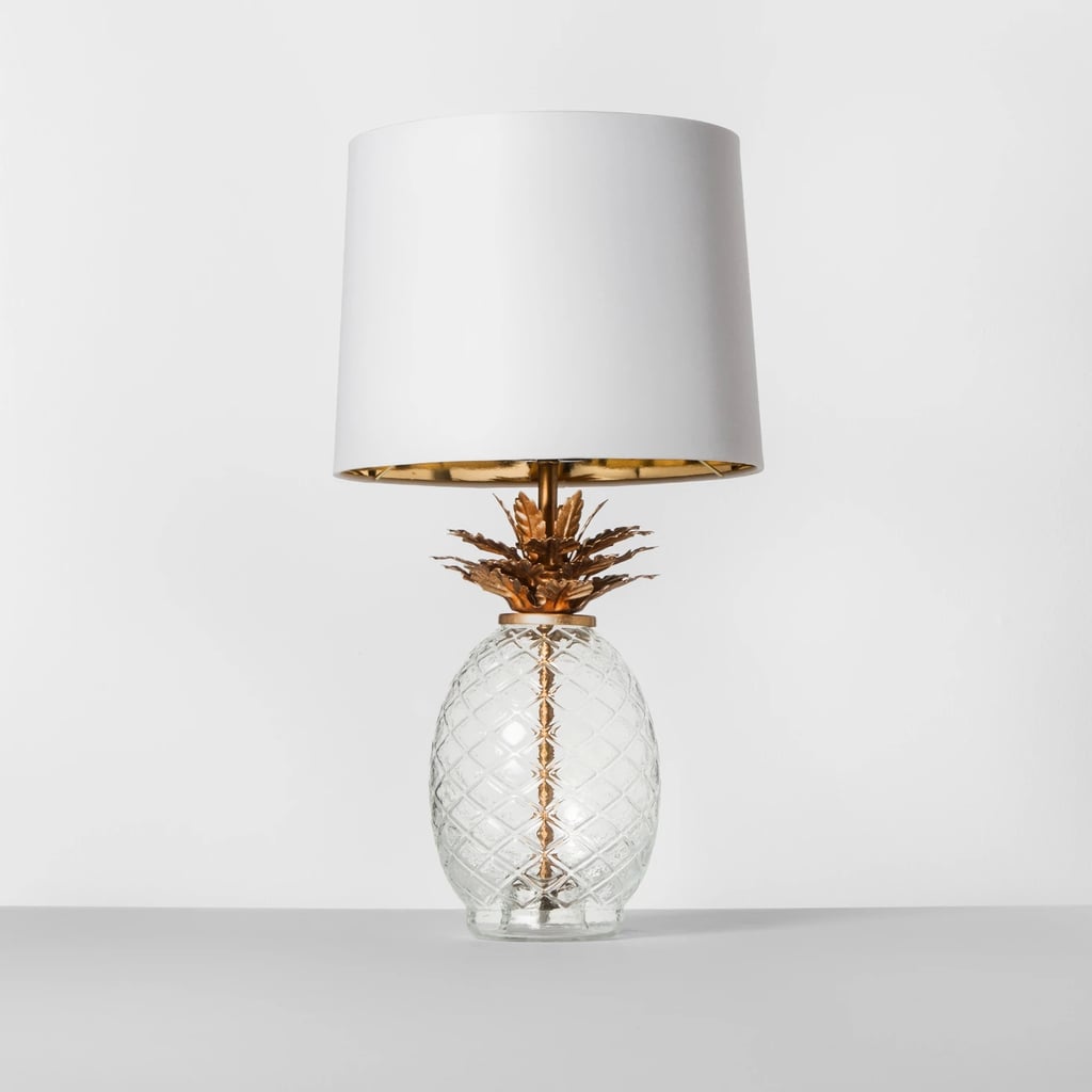 Get the Look: Glass Pineapple Table Lamp