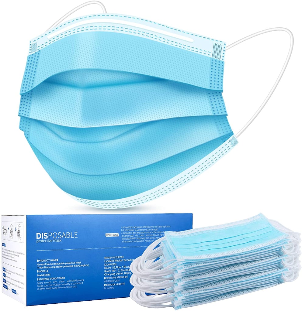 Disposable Face Mask 50-Pack