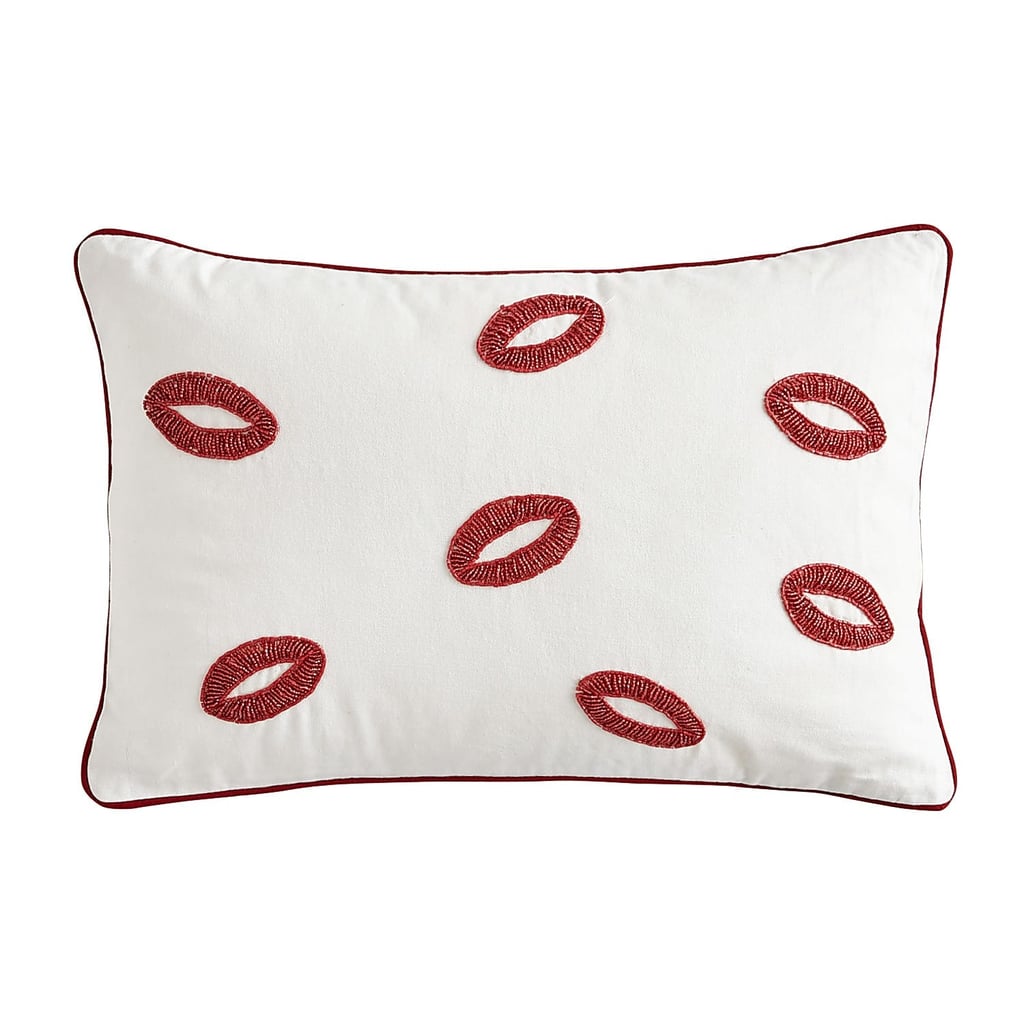 Beaded Kisses Pillow The Best Affordable Valentine's Day Decor From