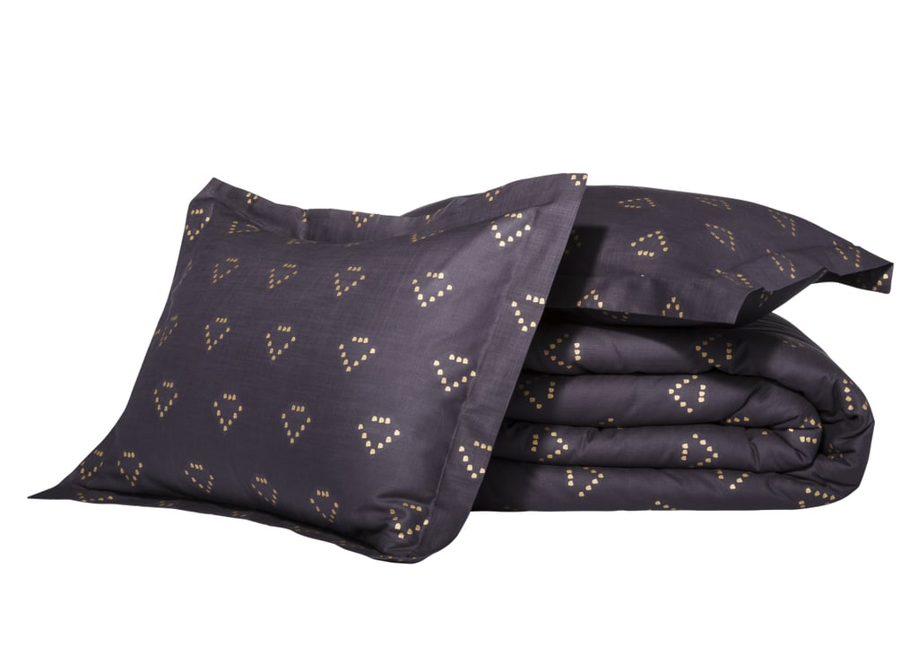 Full/Queen Pick Stitch Geometric Duvet ($80)
