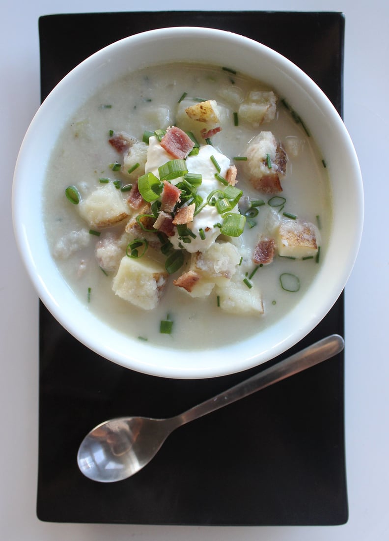 Low-Carb Loaded Baked Potato Soup