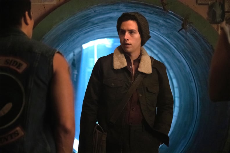 RIVERDALE, Cole Sprouse, 'Chapter Forty-Six: The Red Dahlia', (Season 3, ep. 311, aired Jan. 30, 2019). photo: Jack Rowand / The CW / courtesy Everett Collection