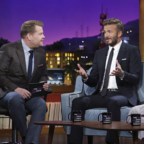 David Beckham on The Late Late Show With James Corden