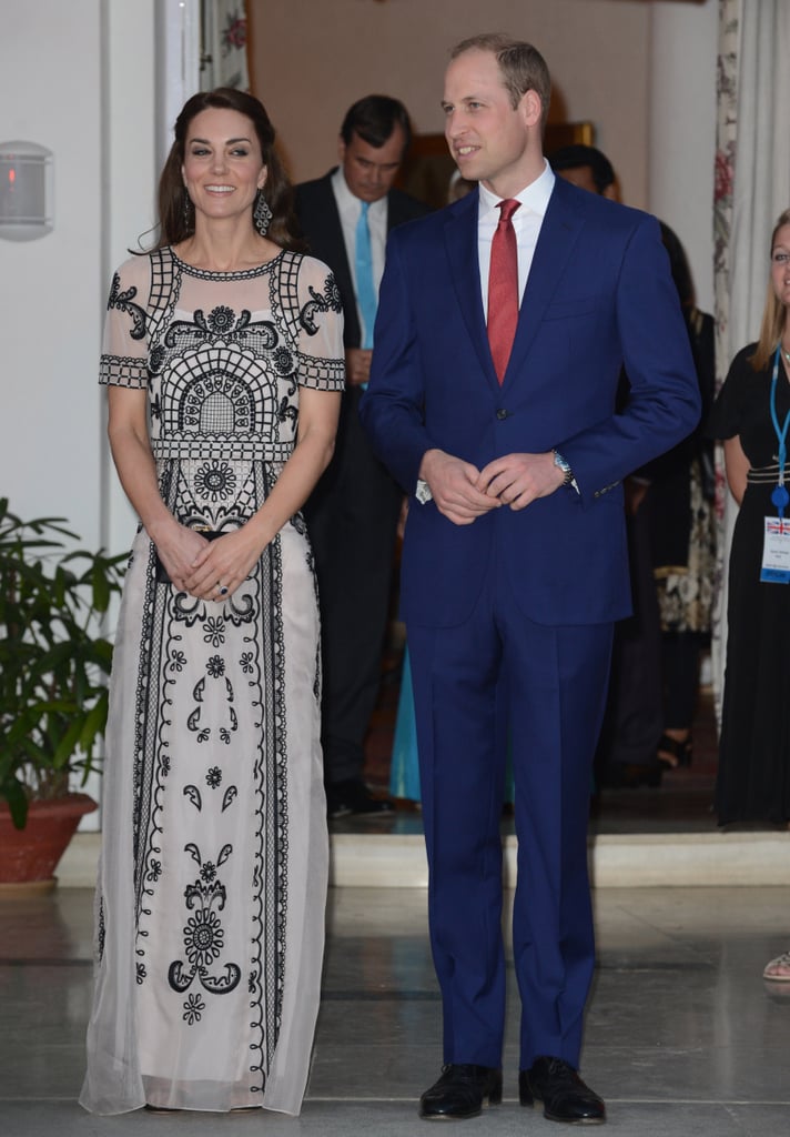 Kate Middleton's Temperley London Dress in India April 2016