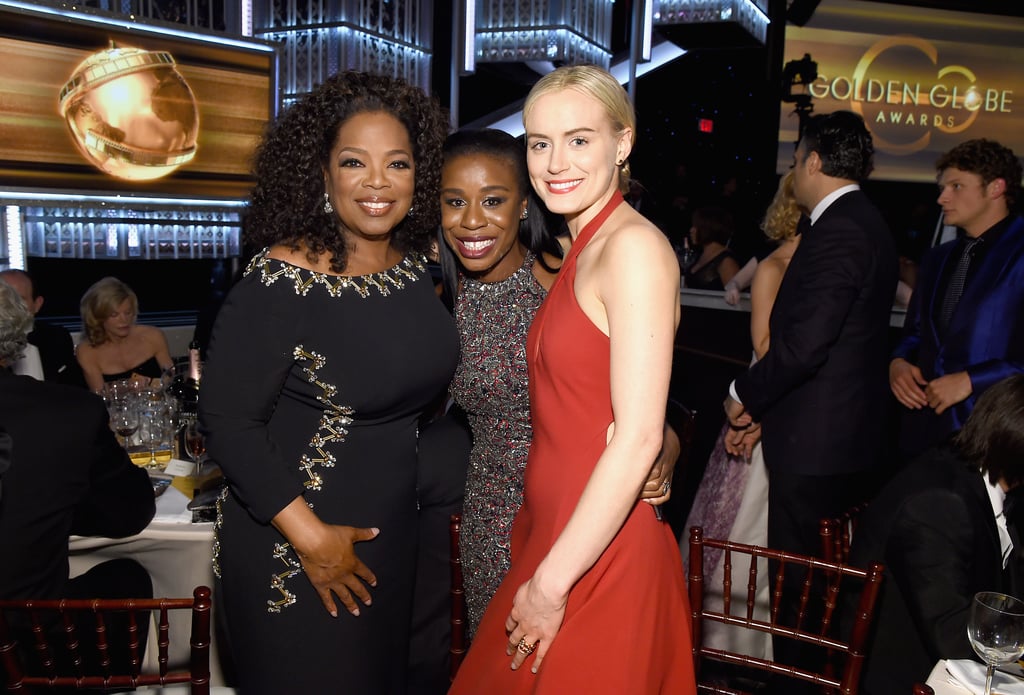 Celebrities Backstage at the Golden Globes 2015