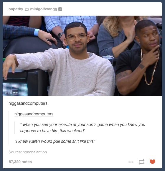 Drake is basically just a suburban parent in your head.