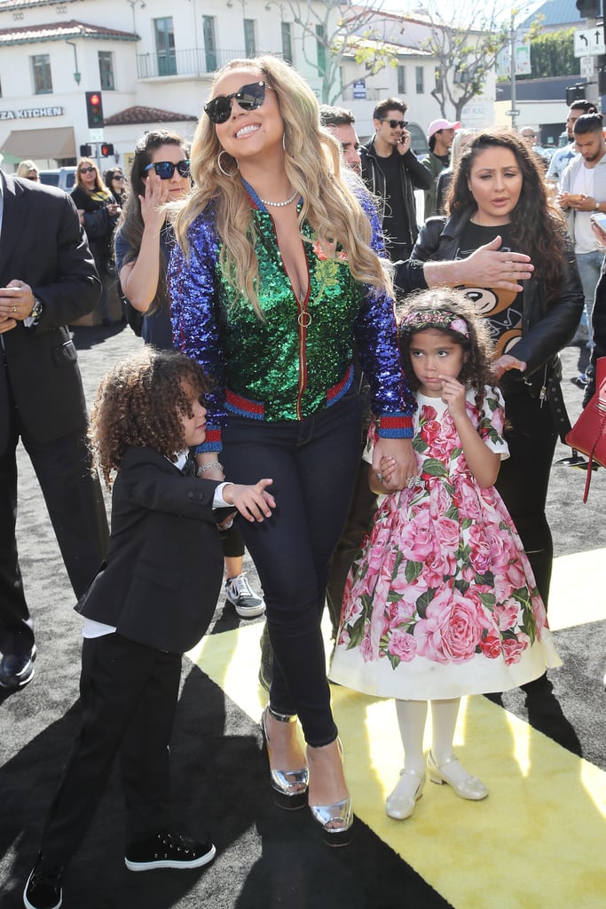 Mariah Carey and Her Kids at the Lego Batman Movie Premiere