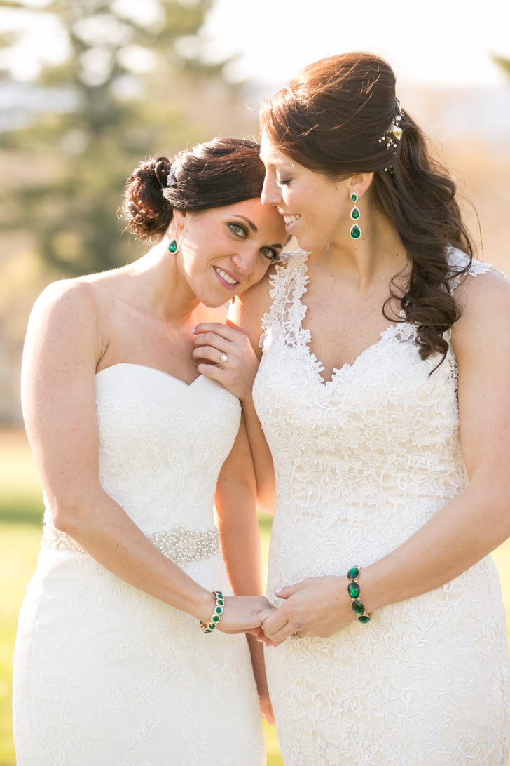 Patricia And Arielle Lgbtq Weddings Over The Years Popsugar Love