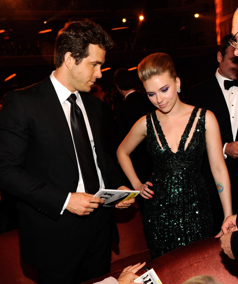 Ryan Reynolds and Scarlett Johansson in 2010