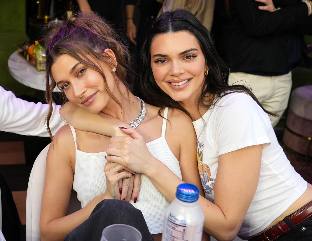 Hailey Bieber and Kendall Jenner