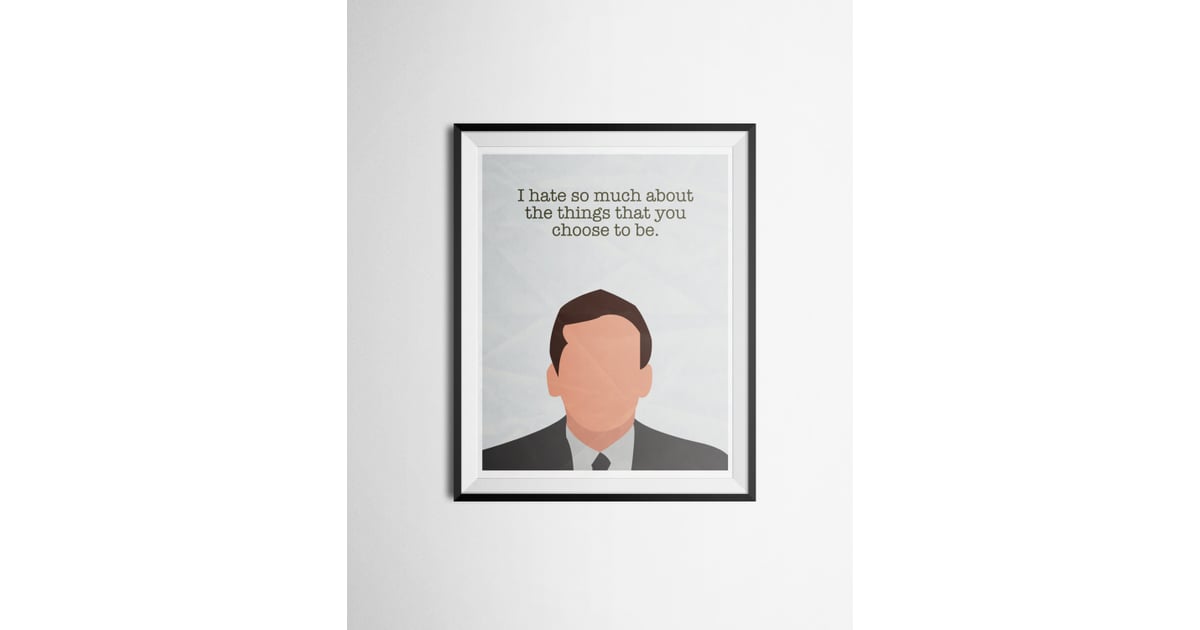 The Office Quote Poster (16) Gifts For The Office Fans POPSUGAR