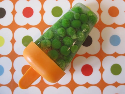 Weelicious's Peas in a Pop