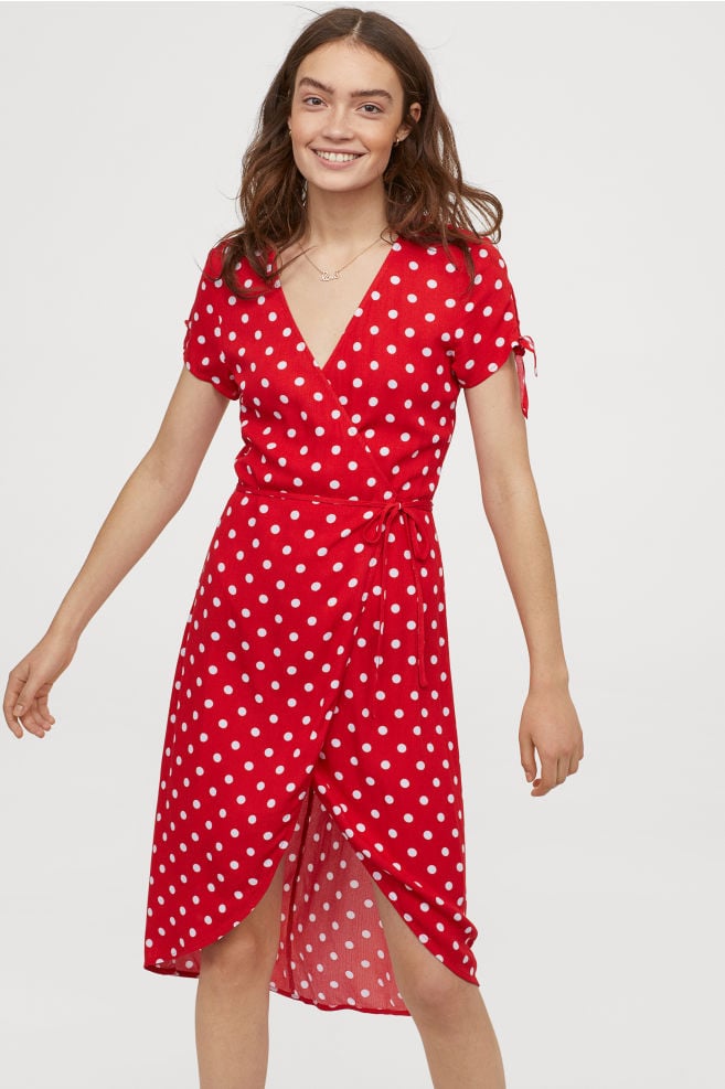 H and m outlet polka dot dress