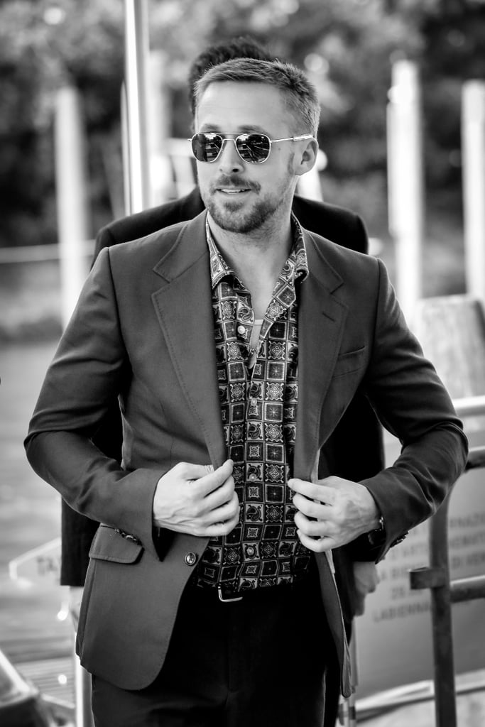 Ryan Gosling Black And White Pictures Popsugar Celebrity Uk 