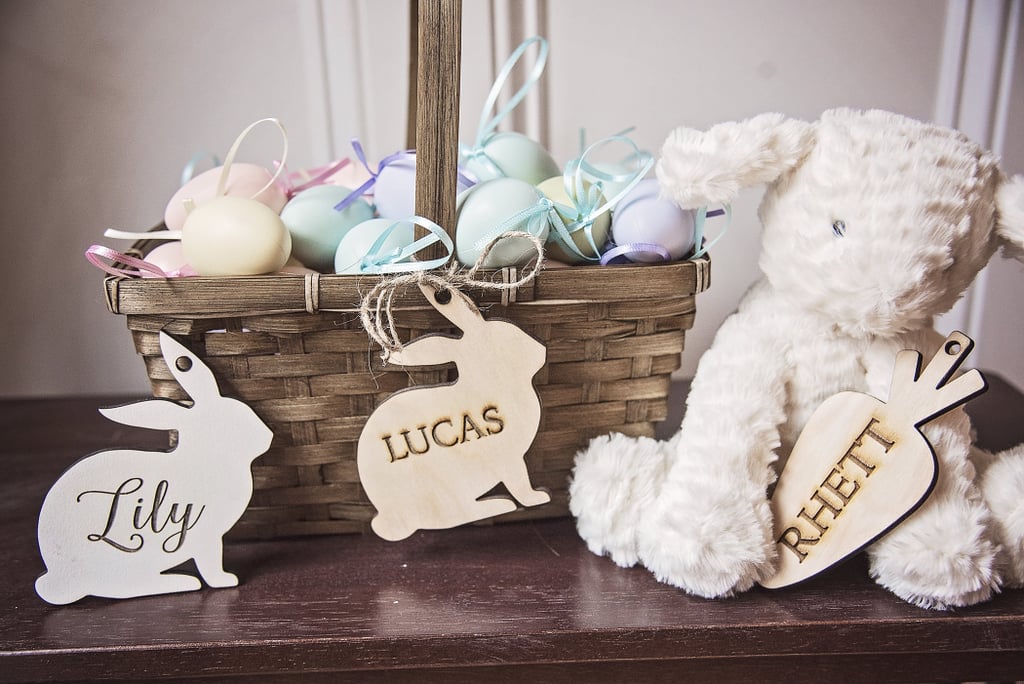 Easter Basket Personalized Tag