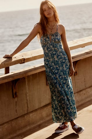 Bon Voyage Midi Dress