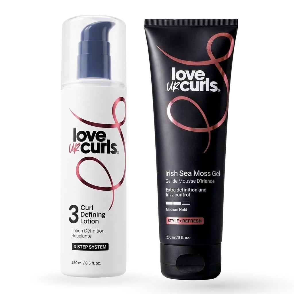 Love Ur Curls Defining Cream and Sea Moss Gel Bundle ($30, originally $44)
Looking to refresh your curl routine? This bundle includes a hydrating cream styler and medium hold gel meant to be used solo, layered, or mixed together for endless styling possibilities.