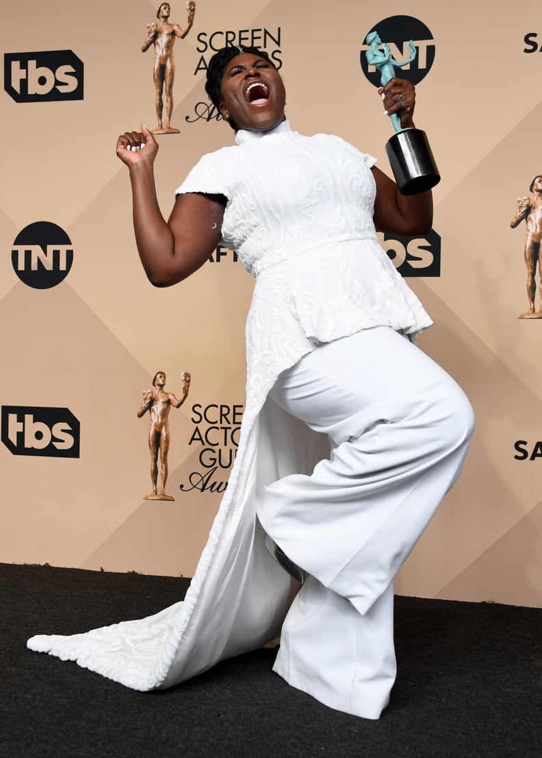 When the Train of Danielle Brooks's Top Draped to the Floor