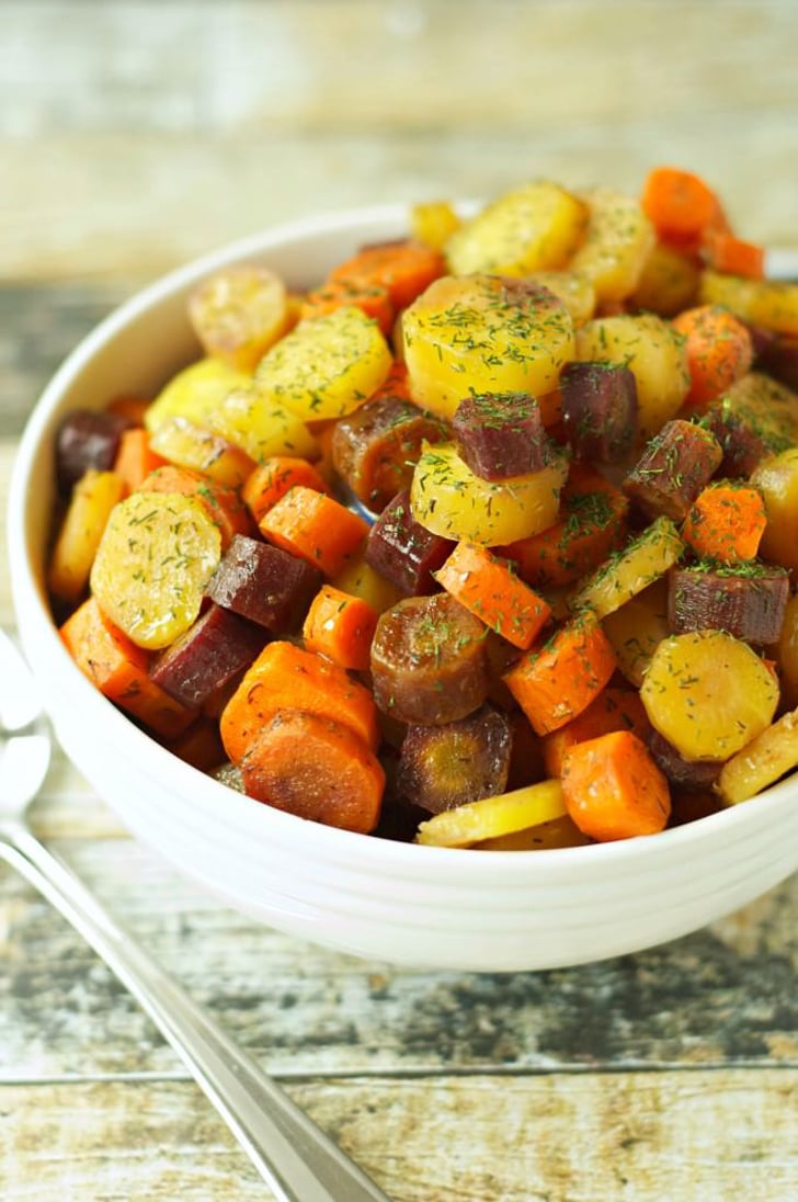 Slow-Cooker Carrots With Herbed Honey Butter Sauce