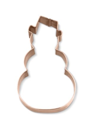 Snowman cookie cutter