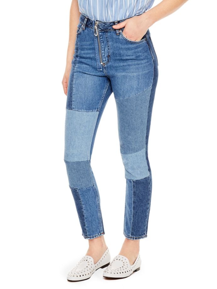 Sandro hotsell patchwork jeans