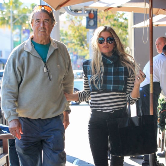 Fergie and Her Dad Out in LA December 2015