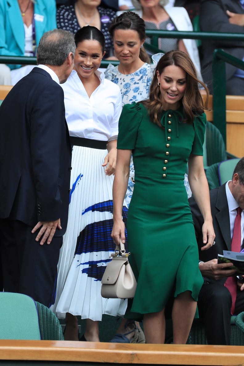 Kate Middleton Green Dress at Wimbledon 2019 | PS Fashion