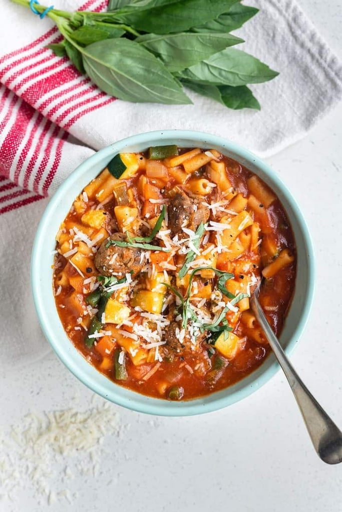Meatball Minestrone | Italian Soup Recipes | POPSUGAR Food Photo 7