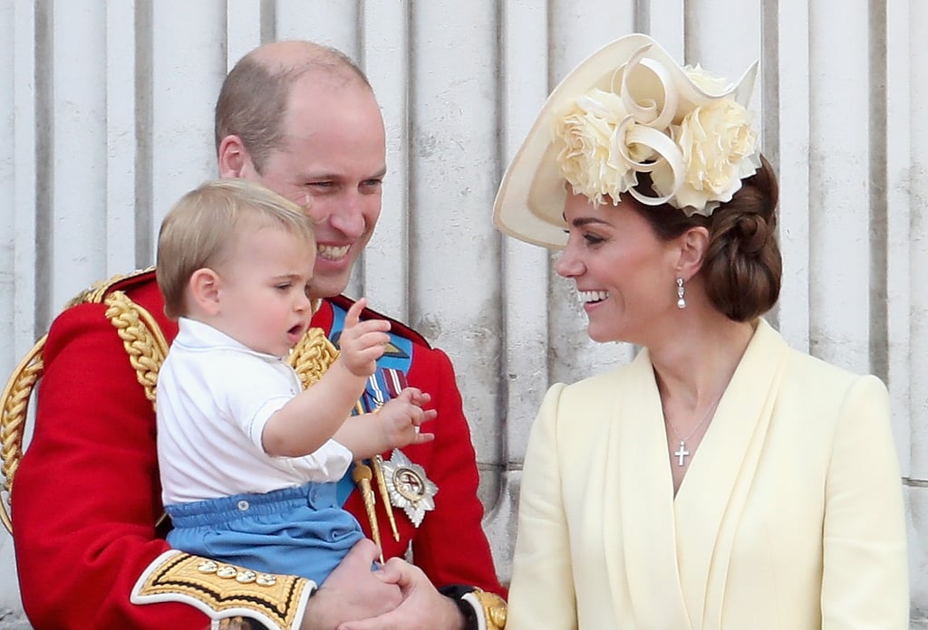 Prince Louis Sucking His Thumb At Trooping the Colour 2019