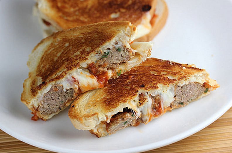 Meatball Grilled Cheese