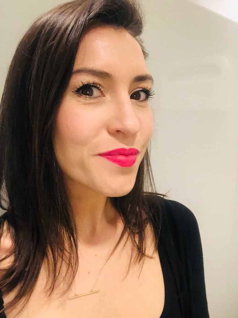 Neon Pink Lipstick Neon Nail and Makeup Trend Experiment POPSUGAR